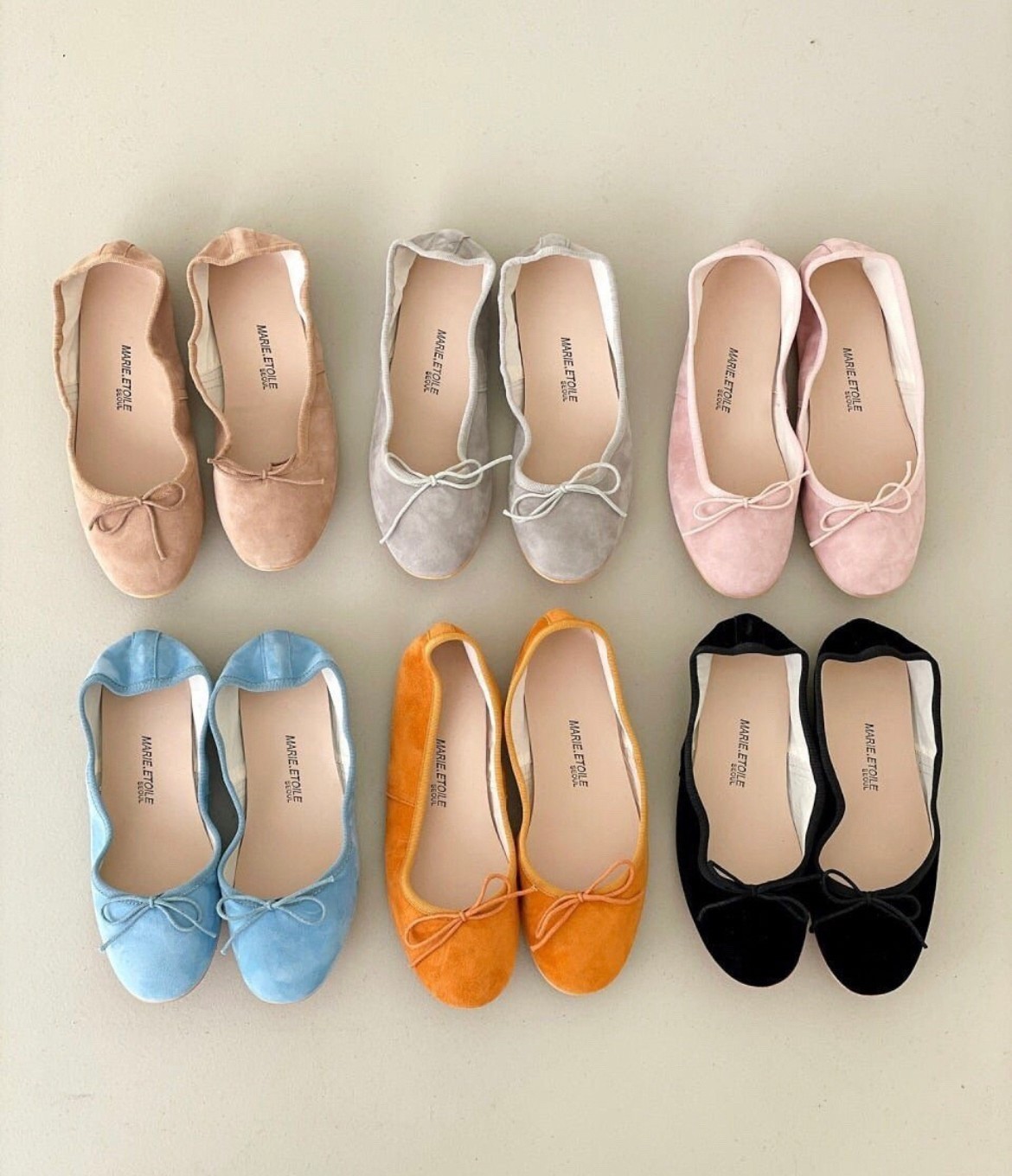 芭蕾娃娃鞋1公分 6色 SIZE 230-250