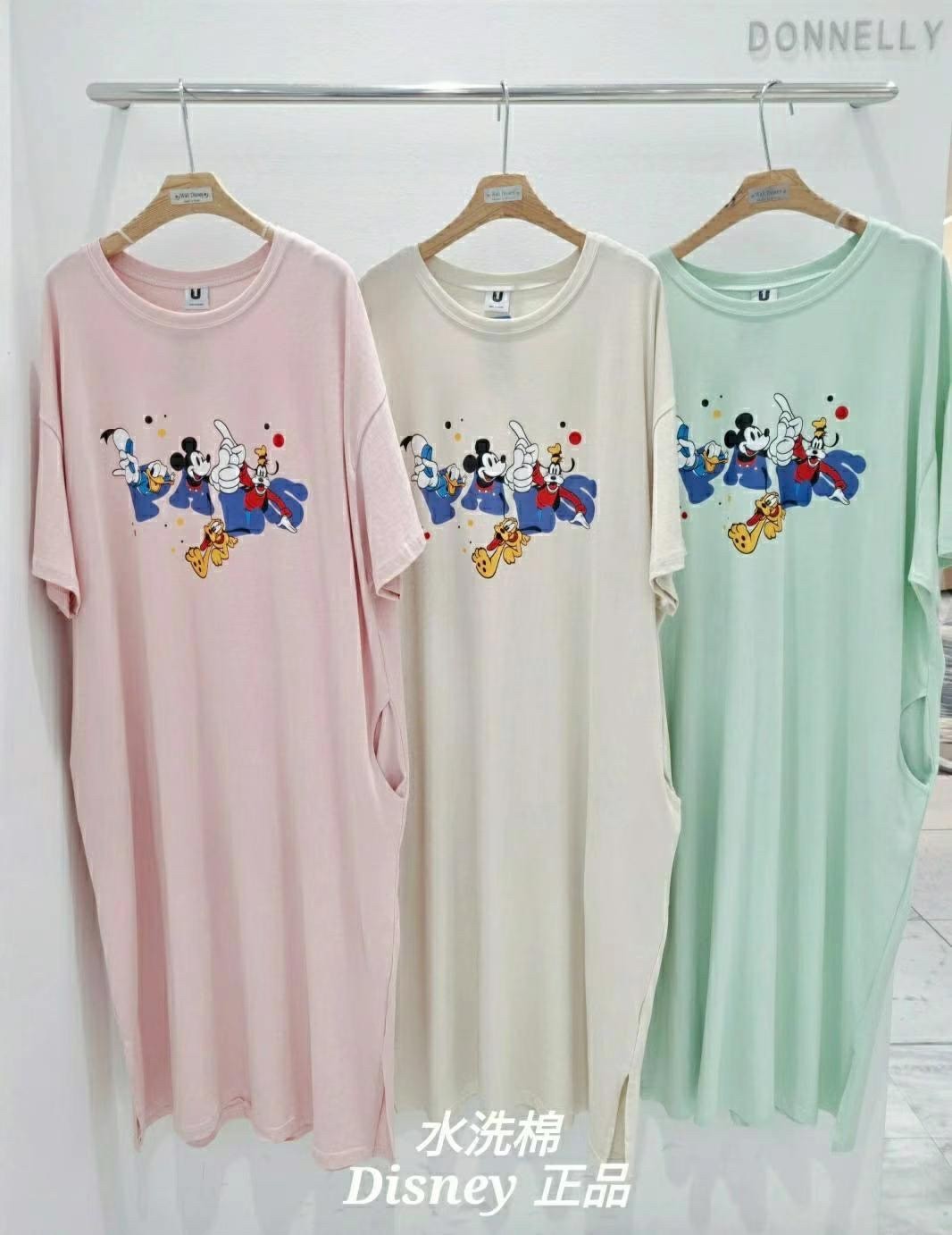 Disney MICKEY長洋裝 三色