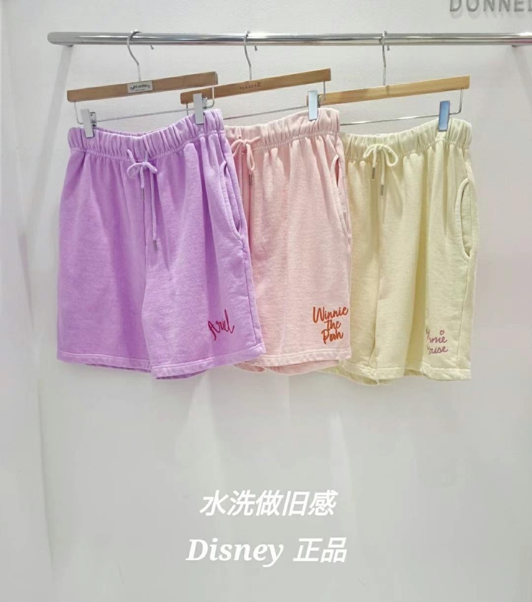 Disney 純棉短褲 三色