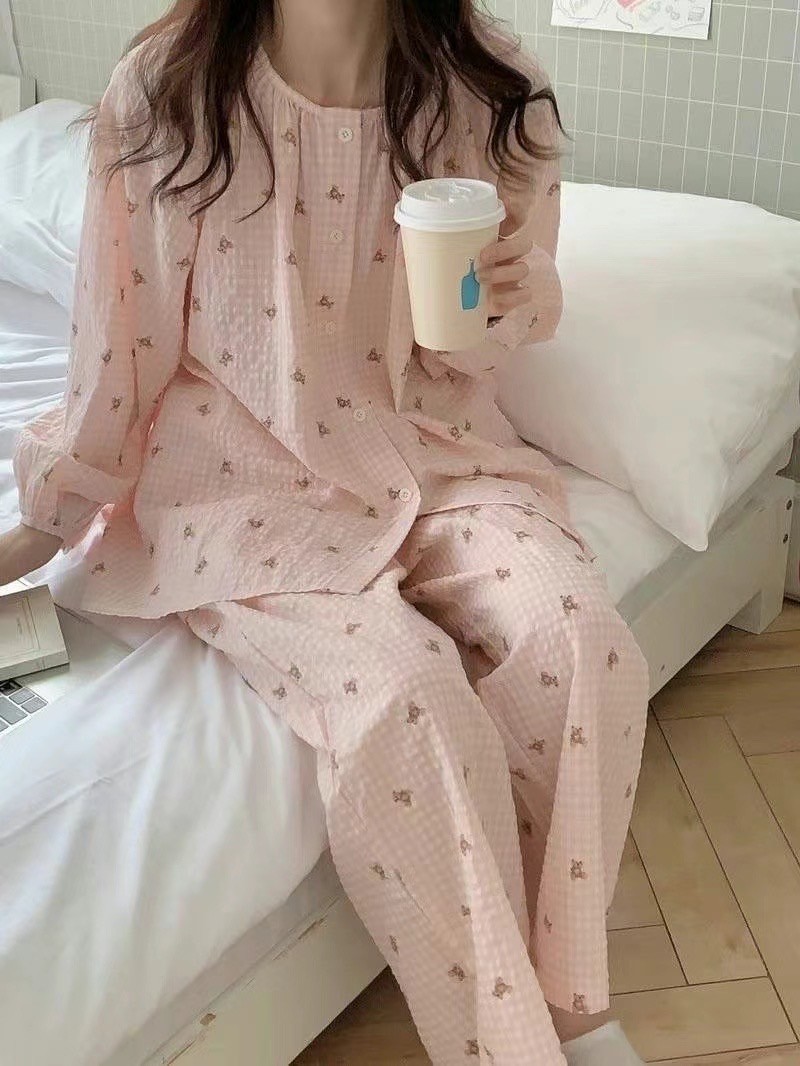 紗綿柔軟家居服NO242 三色