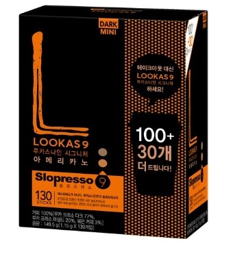LOOKAS9深度DARK烘培美式即溶咖啡130入