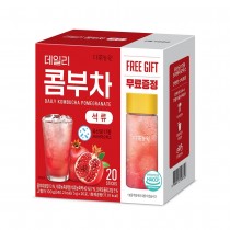 Danongwon 乳酸菌康普茶-石榴口味 一盒20入贈水杯