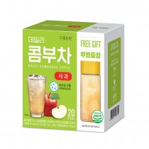 Danongwon 乳酸菌康普茶-蘋果口味 一盒20入贈水杯