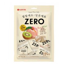 樂天 Zero 零砂糖水蜜桃奇異果味軟糖 237g(17小包)